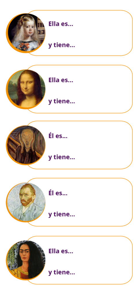 descripción de personajes históricos